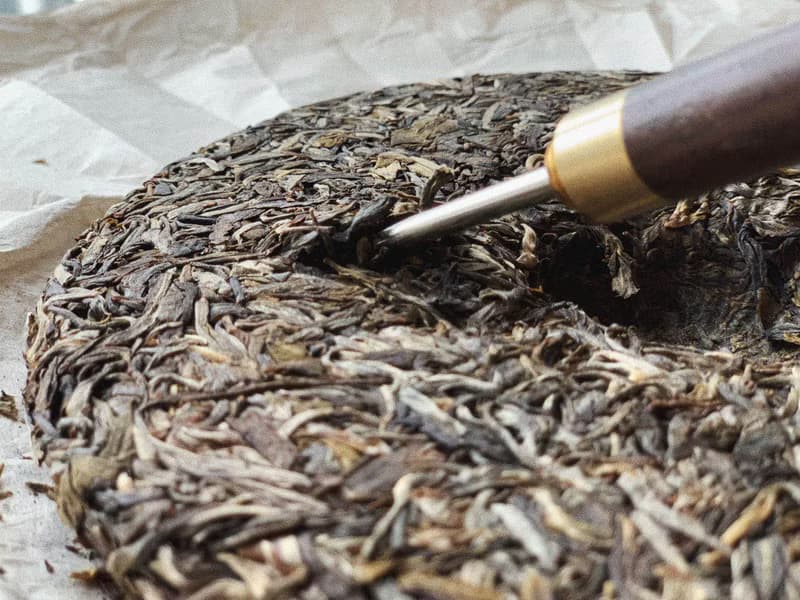 2019年 喬木生普洱 春茶茶餅 357g 煙燻蘭花香 茶氣強