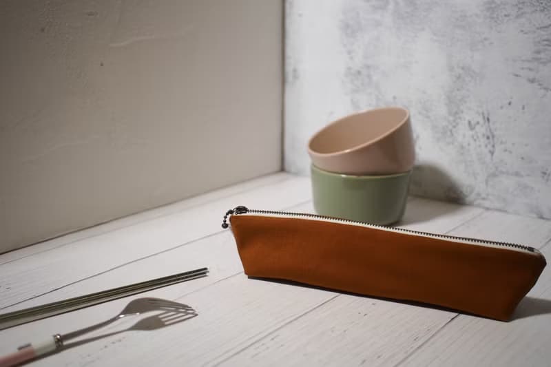 日常系列餐具袋/筷套/限量手工包/小浣熊/現貨供應中