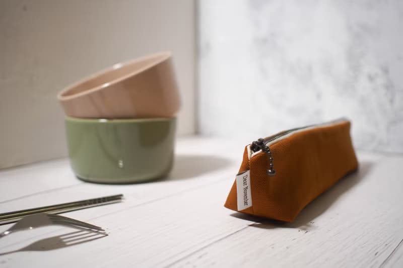 日常系列餐具袋/筷套/限量手工包/小浣熊/現貨供應中