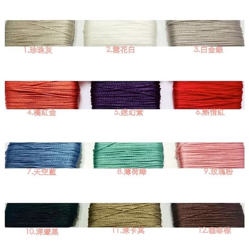 *Le Bonheur Line 幸福線 金七小鑽 半線半鍊 鑽  鍊 手繩