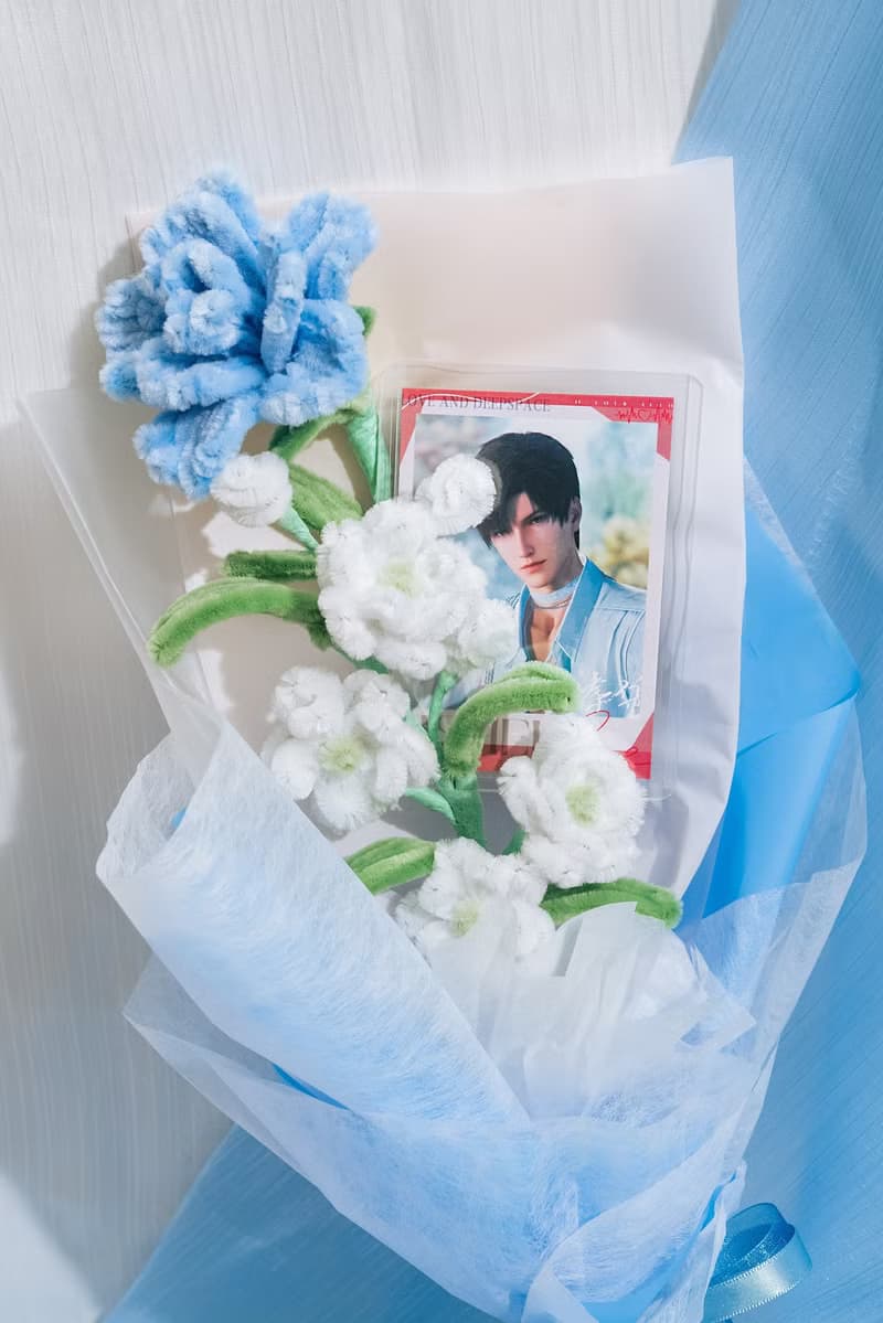 獵人小姐的婚約 深情之約 主題概念手作毛根花束贈1ml Evol試香瓶