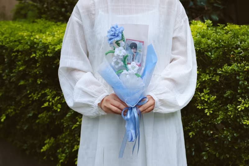 獵人小姐的婚約 深情之約 主題概念手作毛根花束贈1ml Evol試香瓶