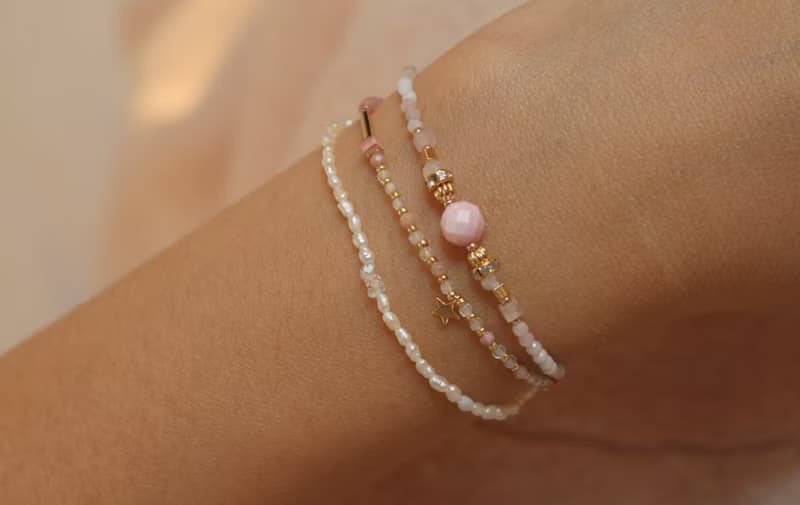 手鍊 粉貝 粉紅澳寶 - 我好漂亮 -