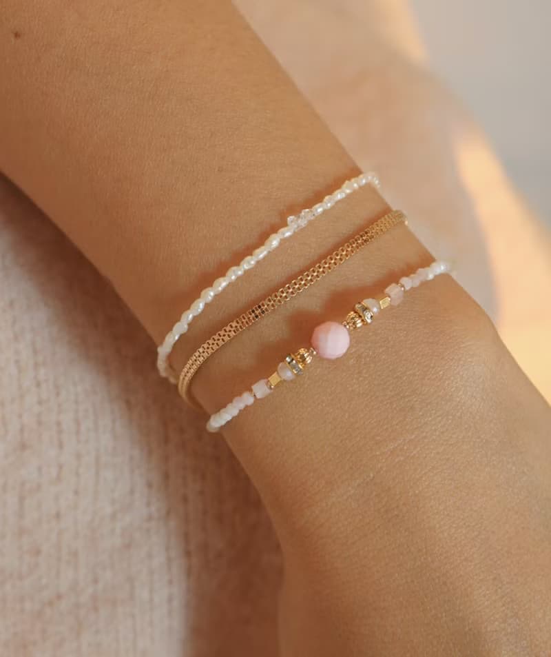 手鍊 粉貝 粉紅澳寶 - 我好漂亮 -