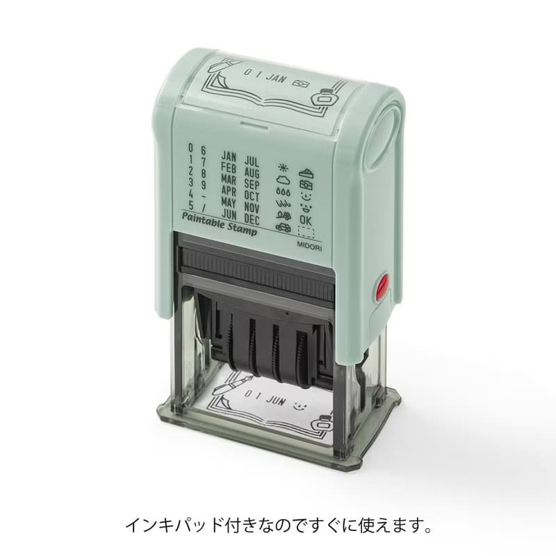 MIDORI 迴轉日期印章-文具