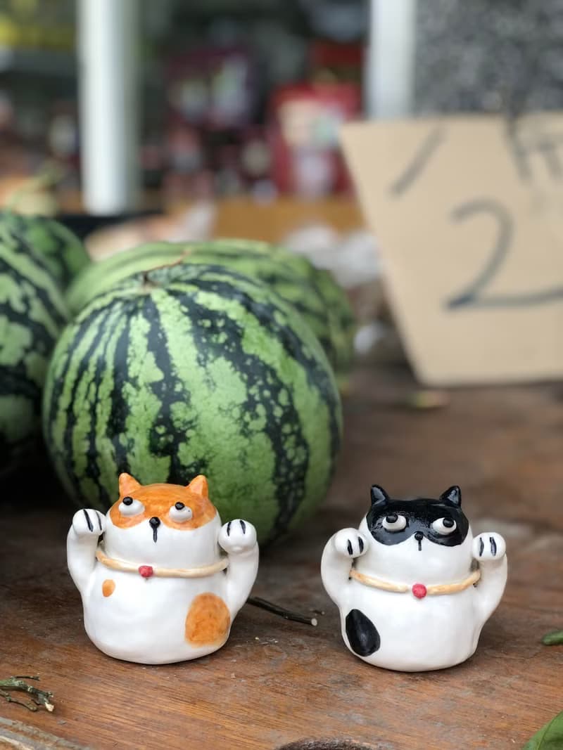 招財貓 賓士貓 橘貓