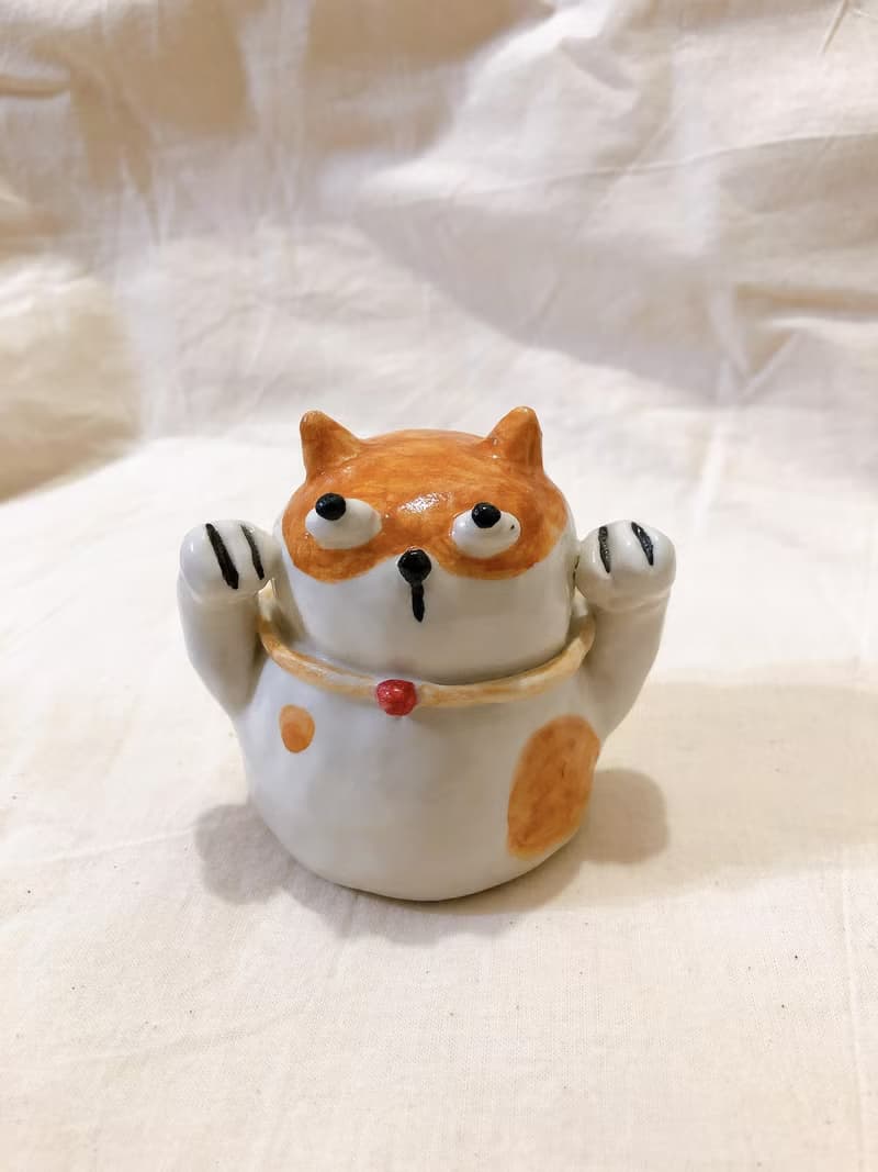 招財貓 賓士貓 橘貓