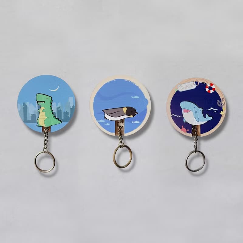 Key House 恐龍 生日禮物 交換禮物 情人節禮物 聖誕禮物 鑰匙圈