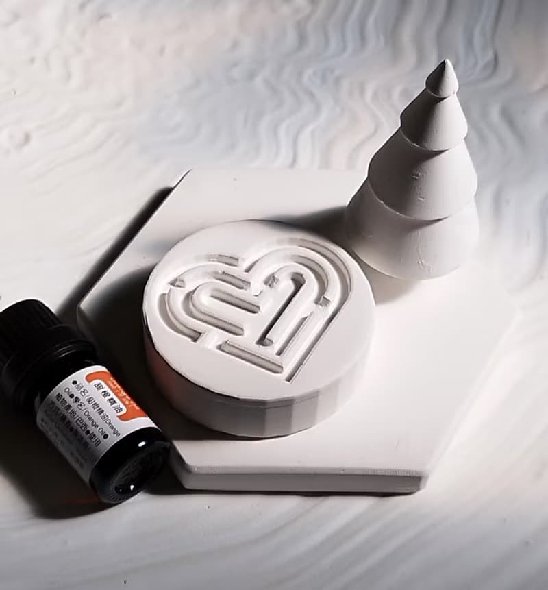情人節禮物/聖誕愛心擴香石組合-交換禮物 聖誕禮物 療癒