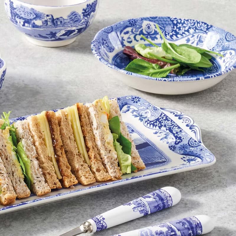 Spode 義大利藍280ML早餐杯盤組