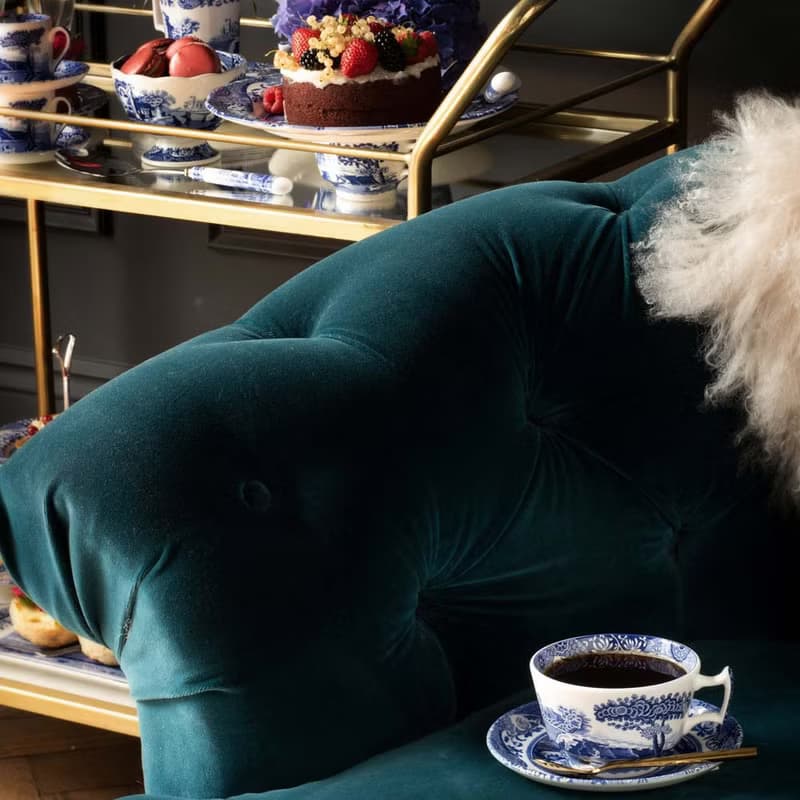 Spode 義大利藍280ML早餐杯盤組