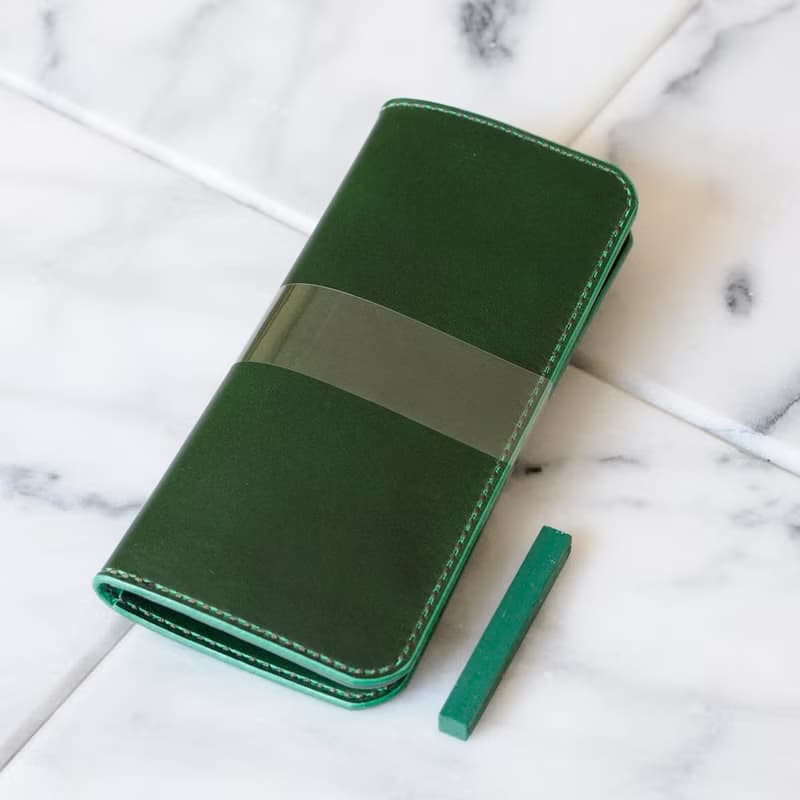 シンプルな長財布B　No.6　ブッテーロ