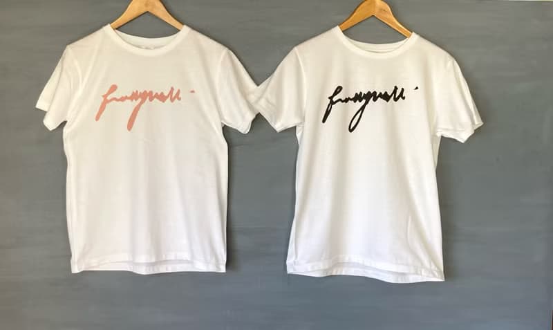 Tシャツ 【FRAGMENTS】ピンク