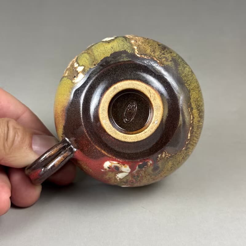 台灣【志野燒】釉變手作咖啡杯