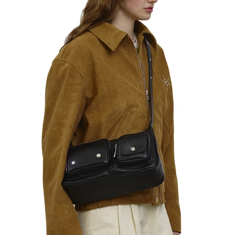 韓國製 MUR Cargo 手袋/單肩包/手提袋 (Black)