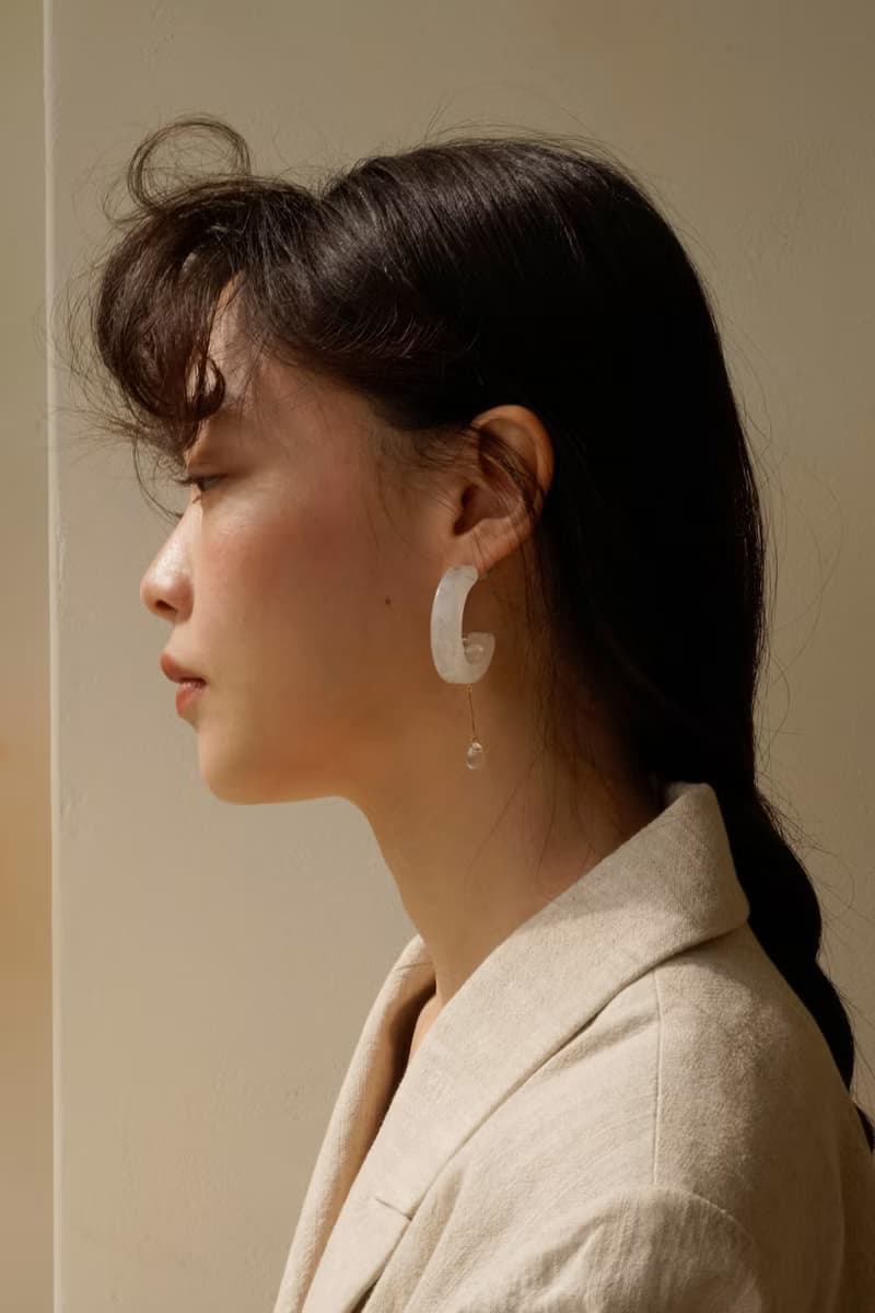 摘月珍珠耳環/耳夾可