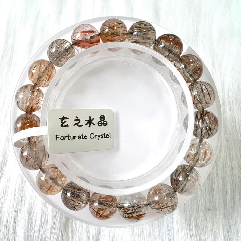 黑金超七手串 | 水晶 | 水晶手串 | 水晶手鏈 | 水晶手鍊