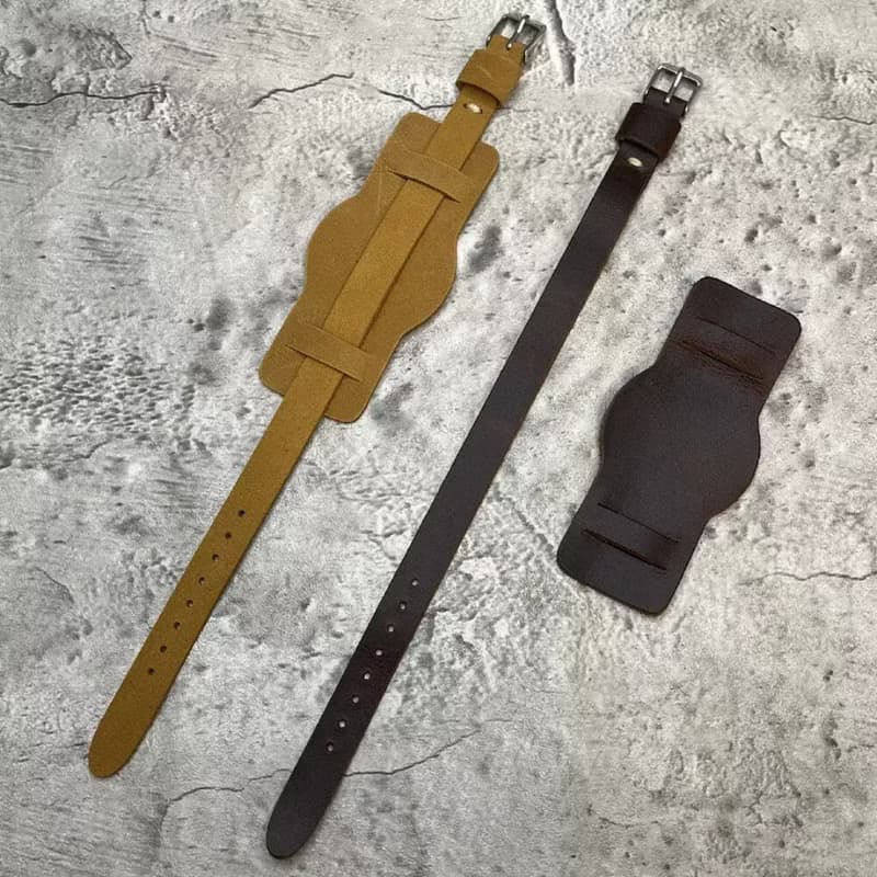 Timeless Watchband 軍人款 牛皮 腕錶帶 小尺寸 磨砂皮 10/12MM