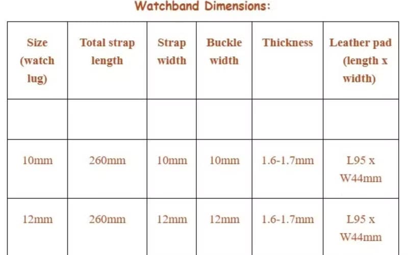 Timeless Watchband 軍人款 牛皮 腕錶帶 小尺寸 磨砂皮 10/12MM