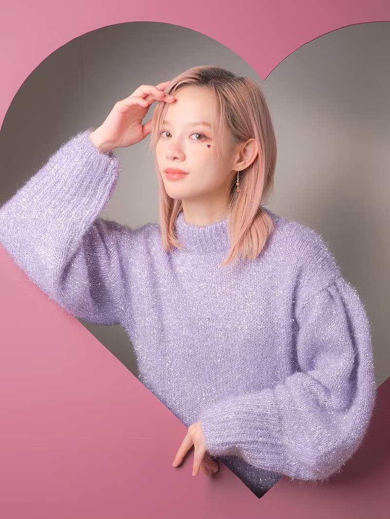 Crush 系列 I 圓珠心型 * 耳環 耳鍊 愛心 銀色 玫瑰金