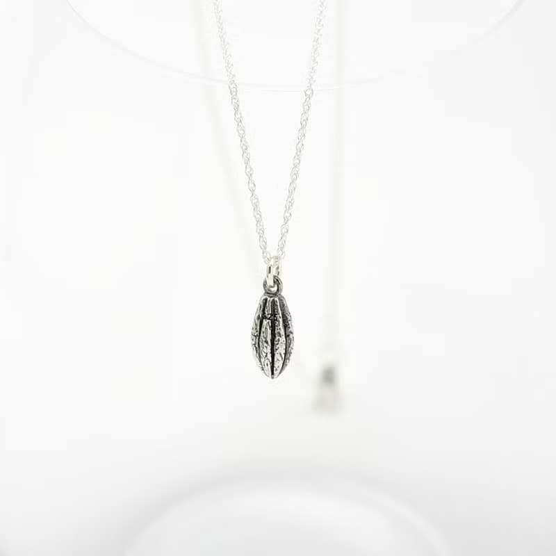 【Angel & Me】巧克力 可可豆 果實 s925純銀項鍊 情人節禮盒