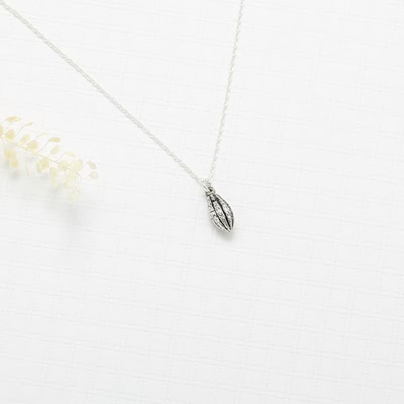 【Angel & Me】巧克力 可可豆 果實 s925純銀項鍊 情人節禮盒