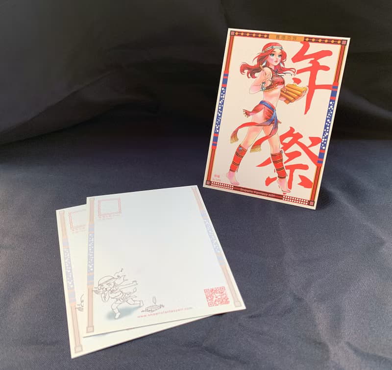 【限量明信片】原民祭典－賽德克族 年祭聖誕禮物 交換禮物