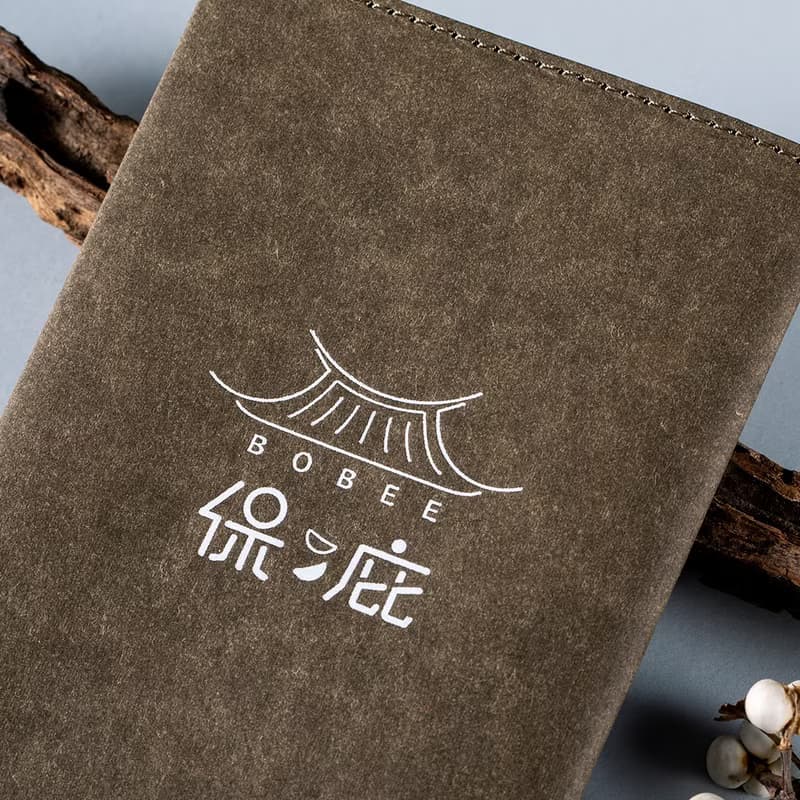 【禮物包裝】愛台灣水洗牛皮紙黑熊護照套 環保堅韌防潑水