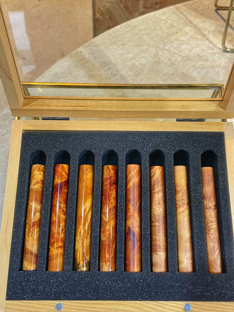 父親節禮物 皇手製作-台灣檜木釘瘤火摺子   情人節禮物