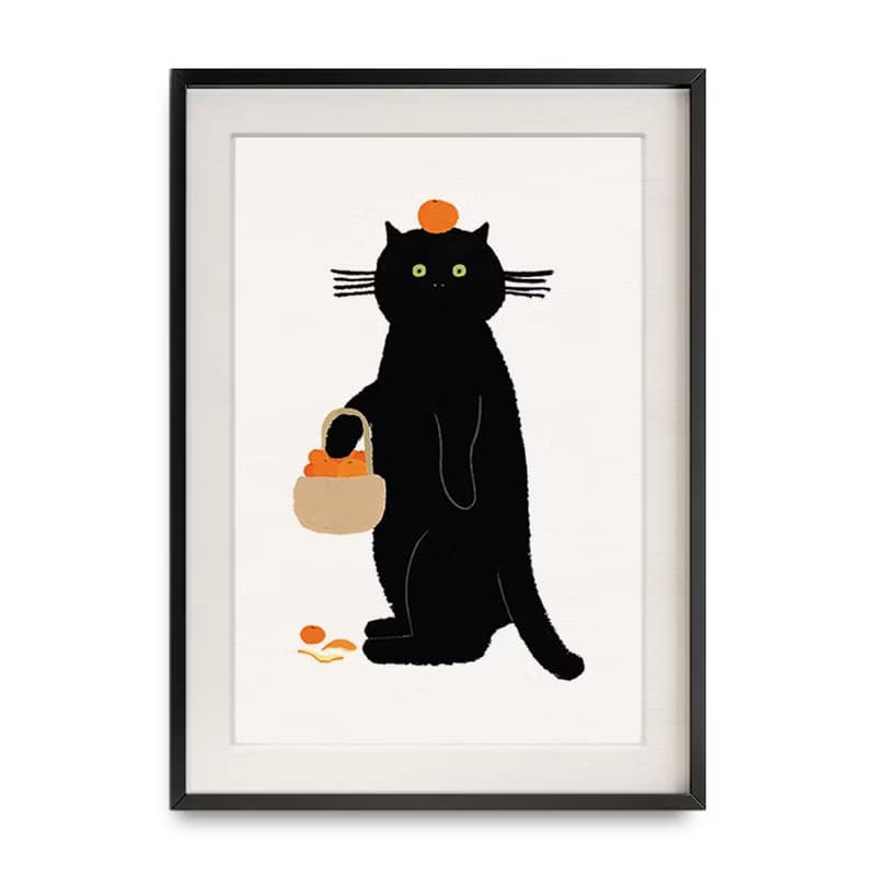 Tangerine Cat poster (A3/A4)