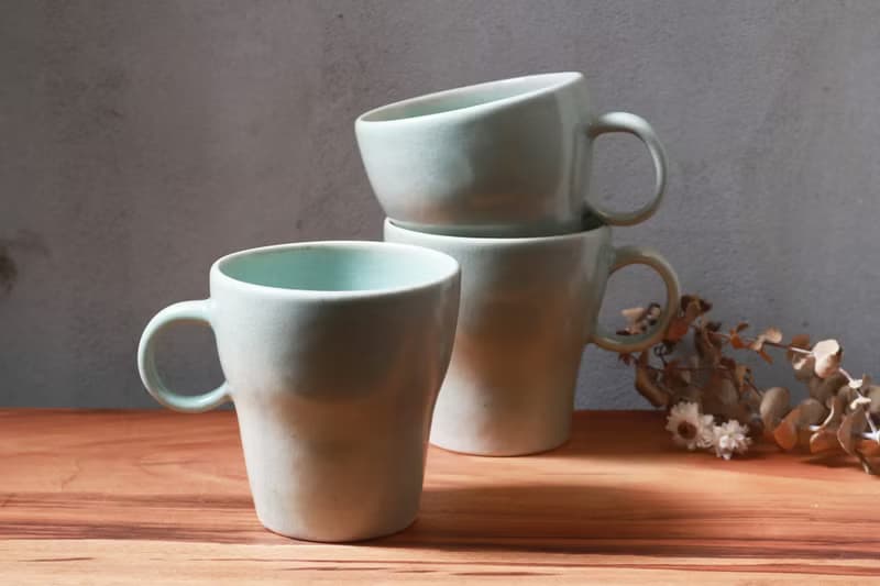 青藍梅灰馬克杯