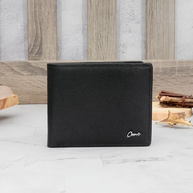 8卡簡約牛皮短夾29805