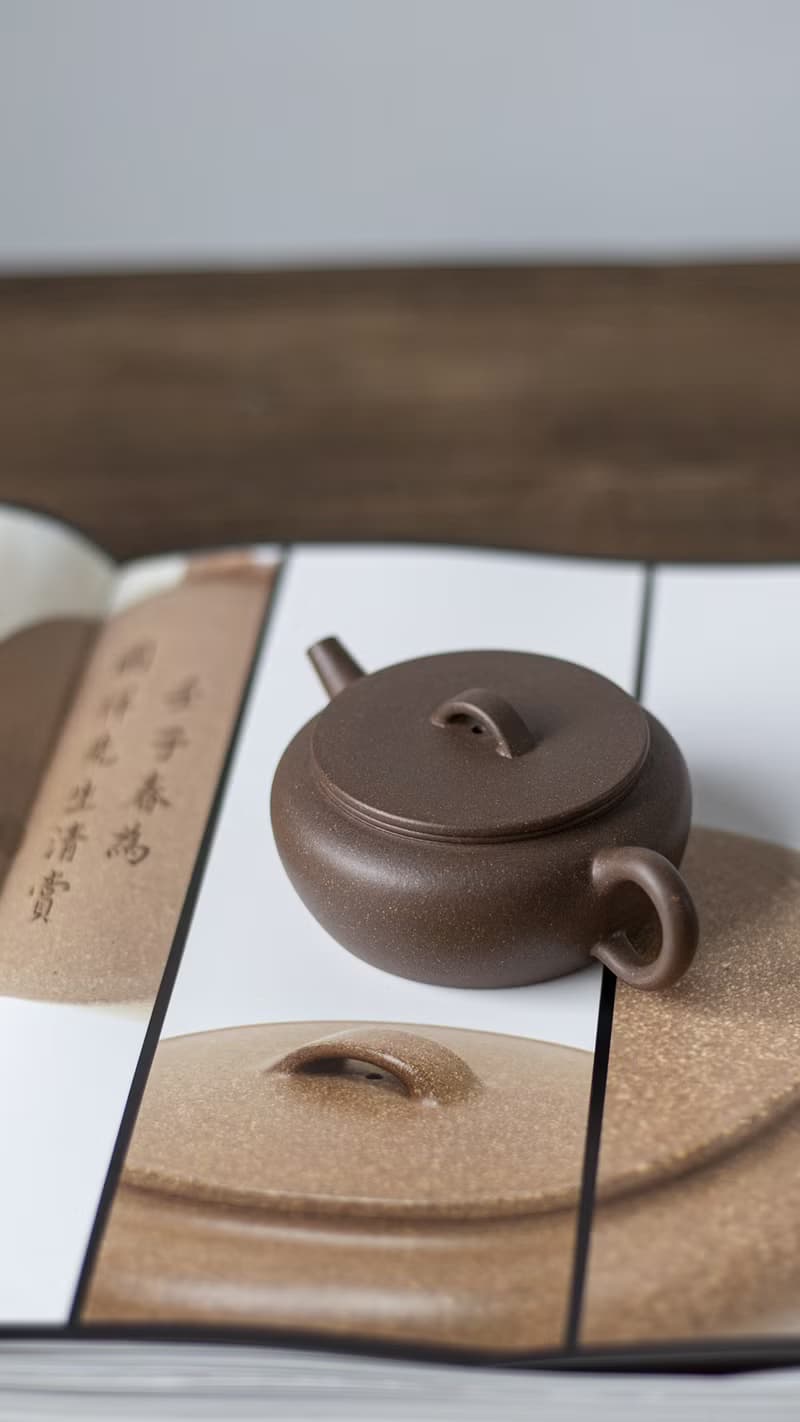 送禮紫砂壺茶壺大彬诗意 慕古款 150cc 轻胚 器型正宗 慕古 大彬