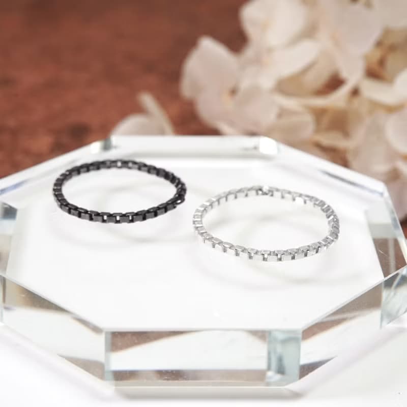 任選3件999 經典威尼斯 純銀鍊戒 女戒 軟戒指 多款戒圍 可當尾戒