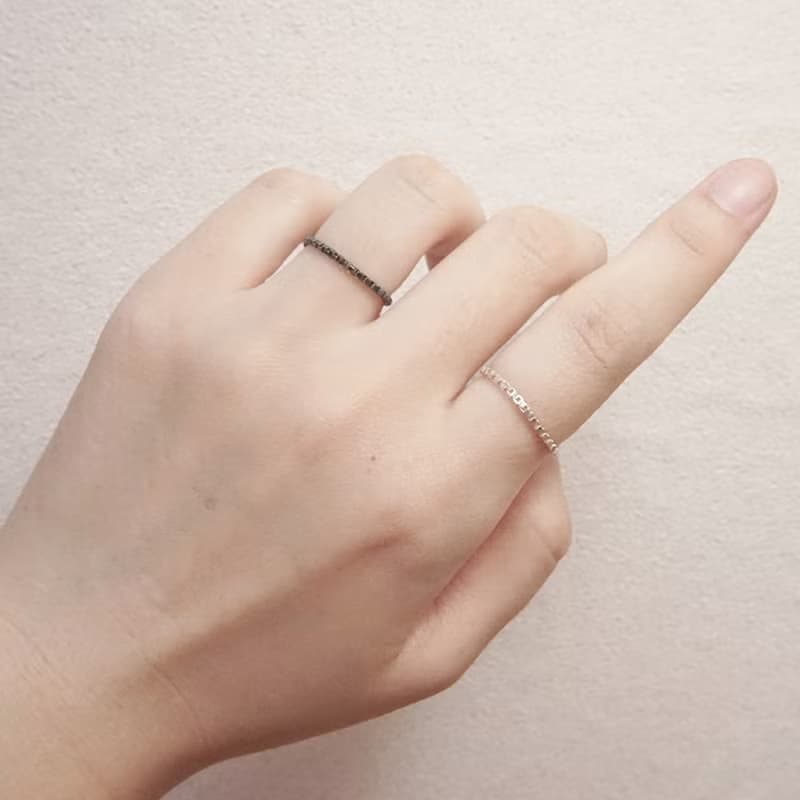 任選3件999 經典威尼斯 純銀鍊戒 女戒 軟戒指 多款戒圍 可當尾戒