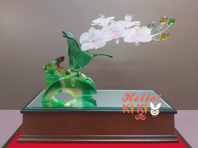 琉璃 台灣蝴蝶蘭 升遷禮物 退休禮物 開幕送禮 新婚禮物 新居送禮