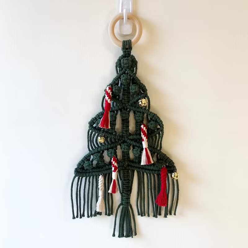 Macrame / Wall hanging / 中型壁掛 / 聖誕樹