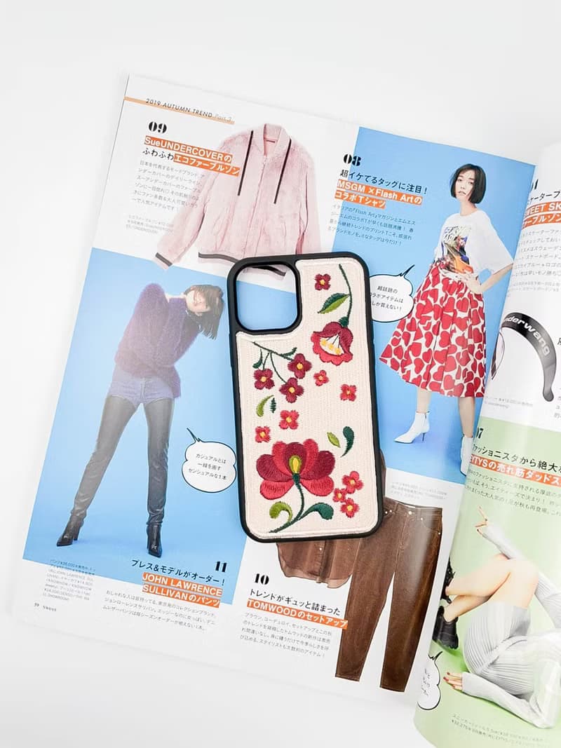 【瑪捷玫瑰】英式玫瑰粉/刺繡手機殼 iPhone