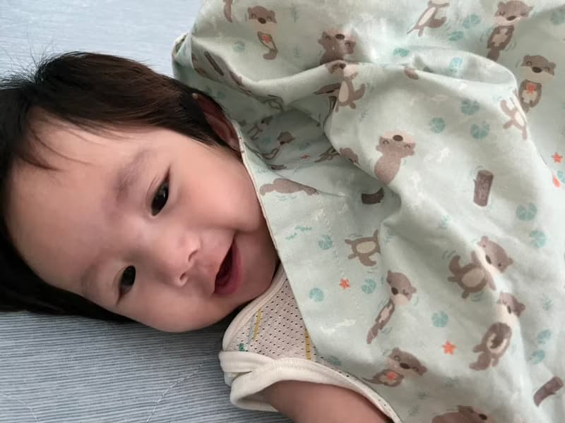 秘境森林小兔 免費繡字手工嬰幼兒蓋毯樂豆被 推車毯 嬰兒禮物