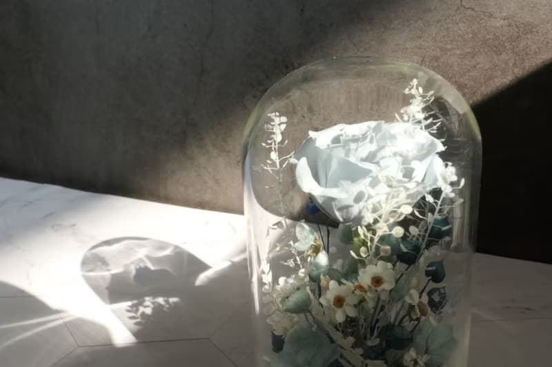 Rosemary小小花園玻璃罩  永生花/情人節/生日/畢業/禮物