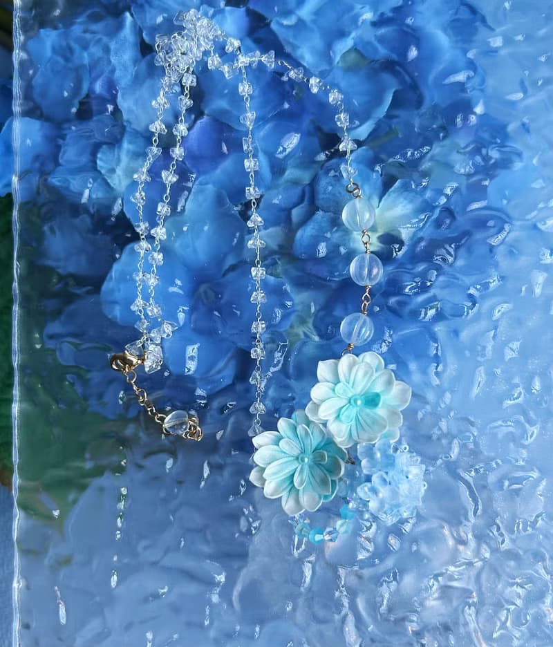 繡球花 萬華鏡 花團頸鏈