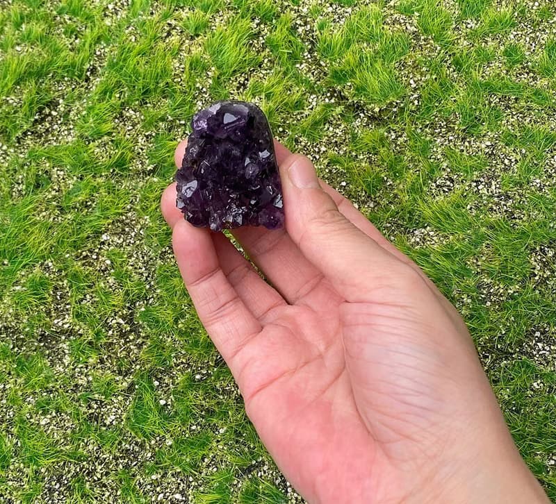 天然紫晶鎮 紫水晶// 招財 療癒// 消磁淨化 辦公室開運 增智慧