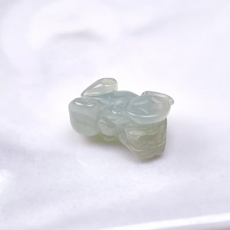 【招財神獸】冰糯種翡翠貔貅擺飾 | 天然緬甸玉翡翠A貨