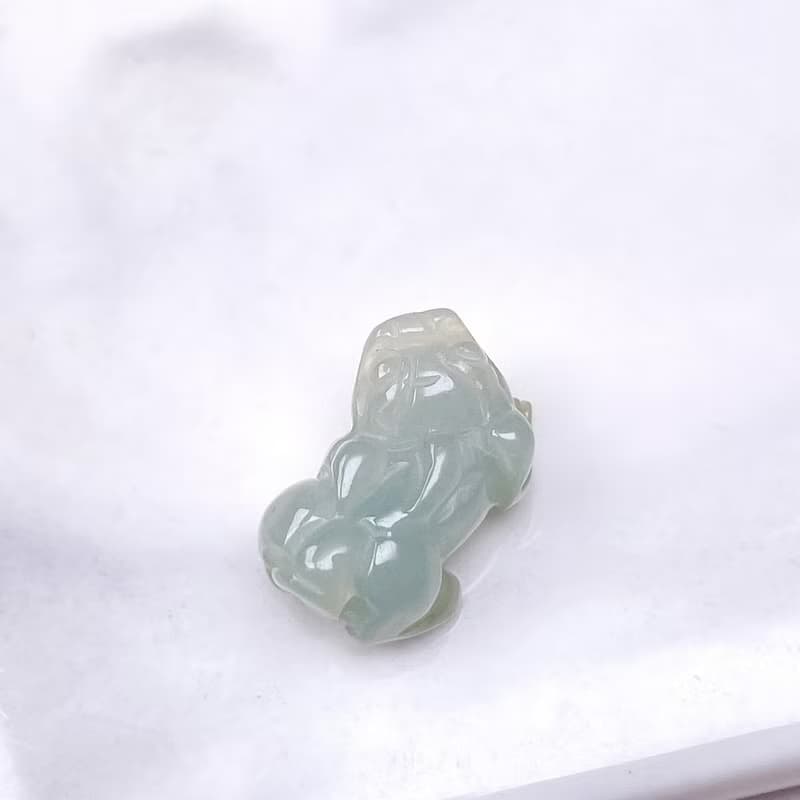【招財神獸】冰糯種翡翠貔貅擺飾 | 天然緬甸玉翡翠A貨