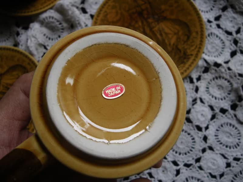 【老時光 OLD-TIME】早期日本製咖啡杯(一杯一盤為一組,一組499元