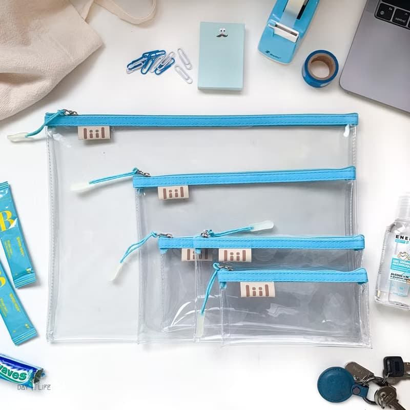 理理包 liil _ 透透馬卡龍輕便袋_汽水藍