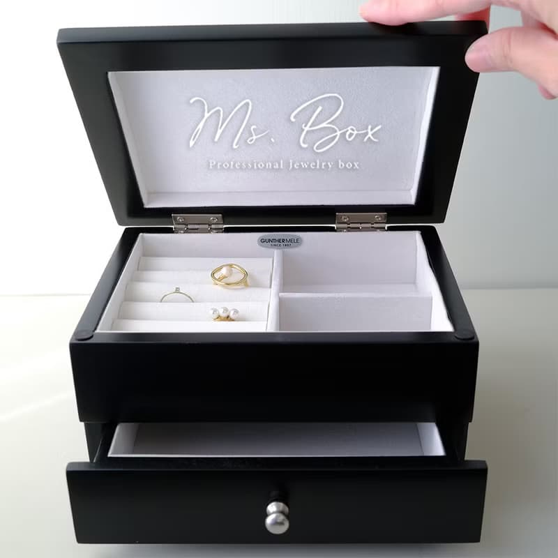 【Ms. box 箱子小姐】加拿大知名品牌木製珠寶盒(飾品盒/收納盒)
