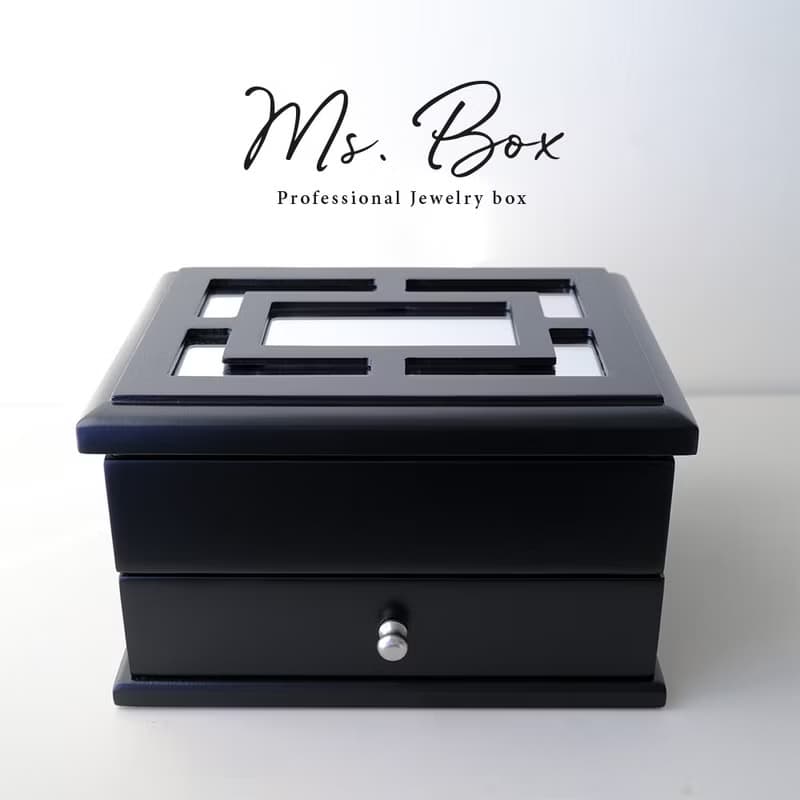 【Ms. box 箱子小姐】加拿大知名品牌木製珠寶盒(飾品盒/收納盒)