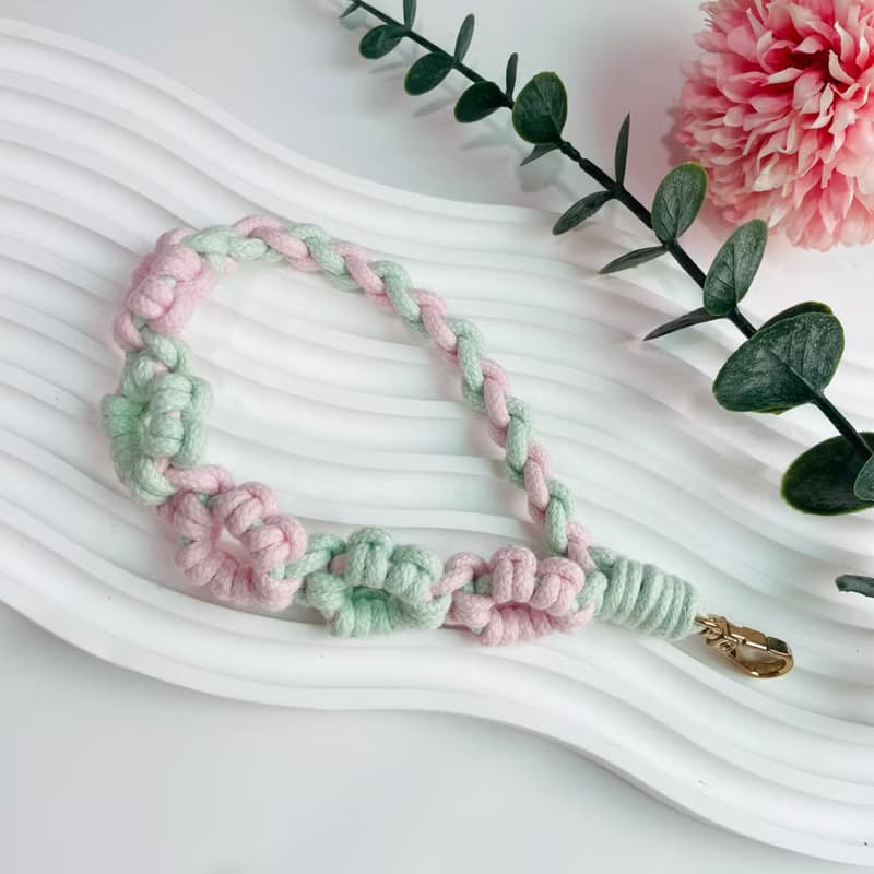 母親節禮物 交換禮物 手工編織 手機繩 手機掛繩 Phone Strap /客