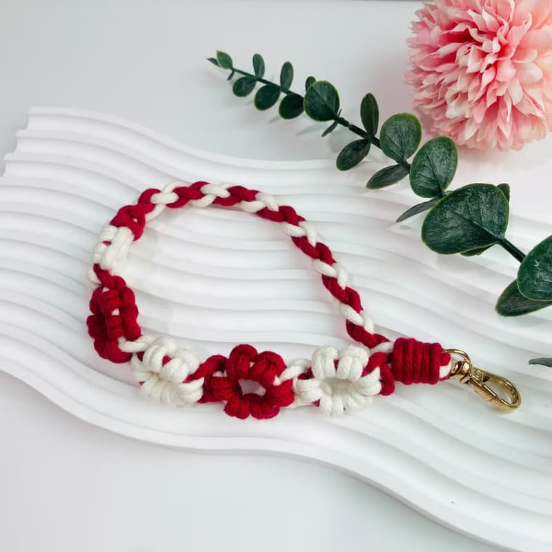 母親節禮物 交換禮物 手工編織 手機繩 手機掛繩 Phone Strap /客